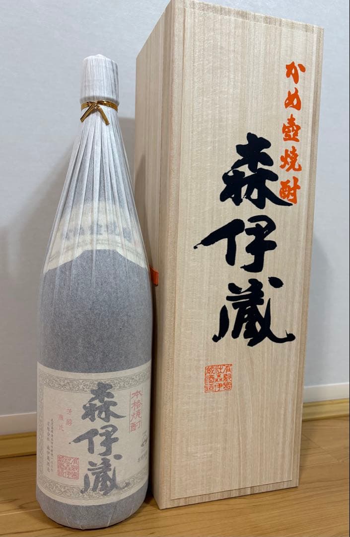 森伊蔵 焼酎 1,800ml 木箱付き