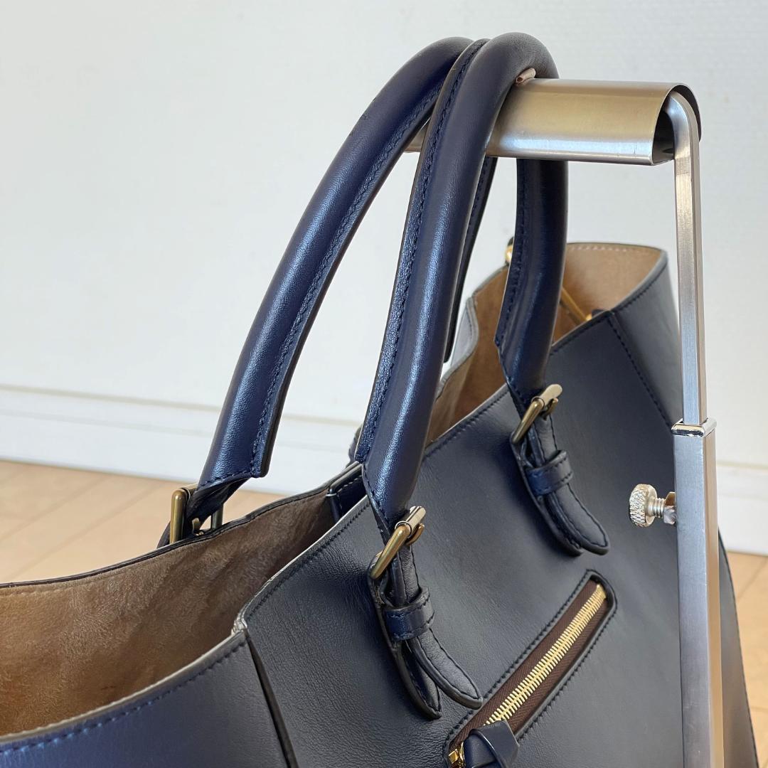 【美品・定価273900円】J&M Davidson オリヴィアトール ネイビー