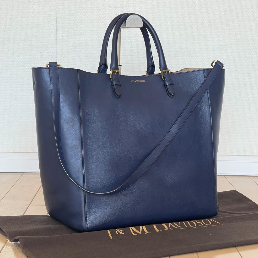 【美品・定価273900円】J&M Davidson オリヴィアトール ネイビー
