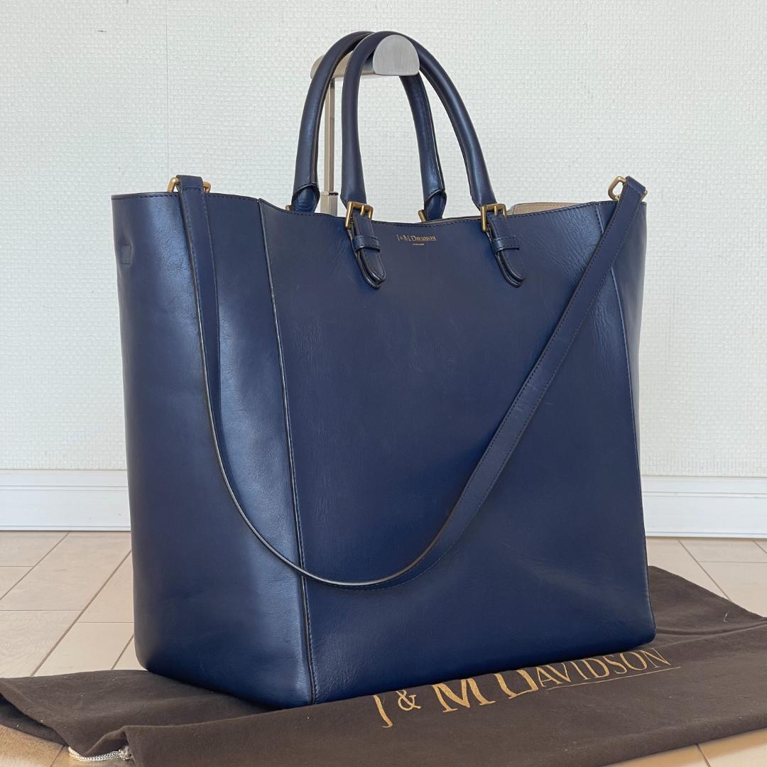【美品・定価273900円】J&M Davidson オリヴィアトール ネイビー