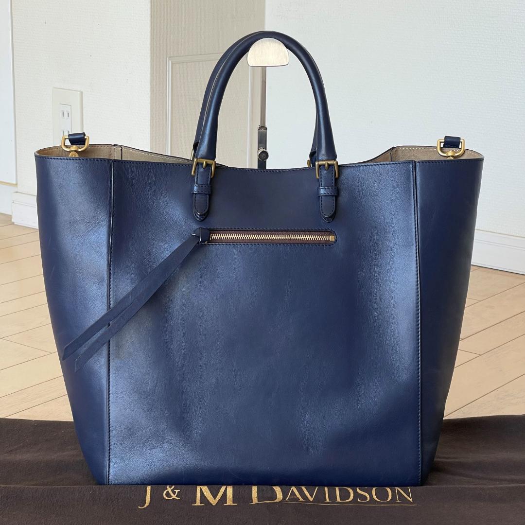 【美品・定価273900円】J&M Davidson オリヴィアトール ネイビー