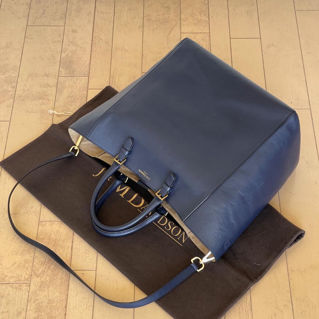 【美品・定価273900円】J&M Davidson オリヴィアトール ネイビー