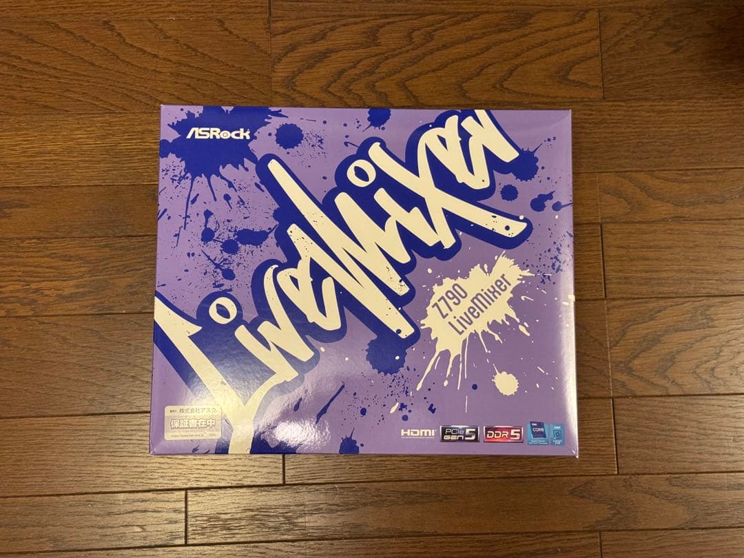 マザーボード ASRock LiveMixer Z790 13600K/DDR5 32GB