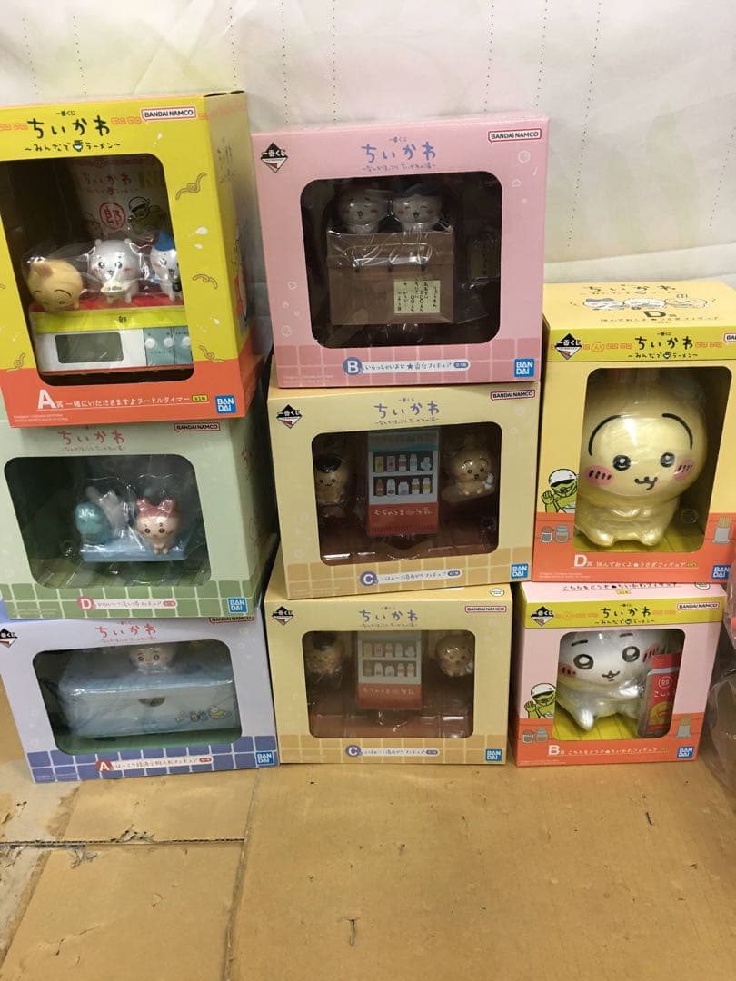 未開封　ちいかわ　一番くじ　大量　ぬいぐるみ　フィギュア他まとめ売り