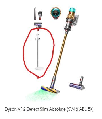 新品未使用★Dyson V12★Floor Dok™マルチツールホルダー付き