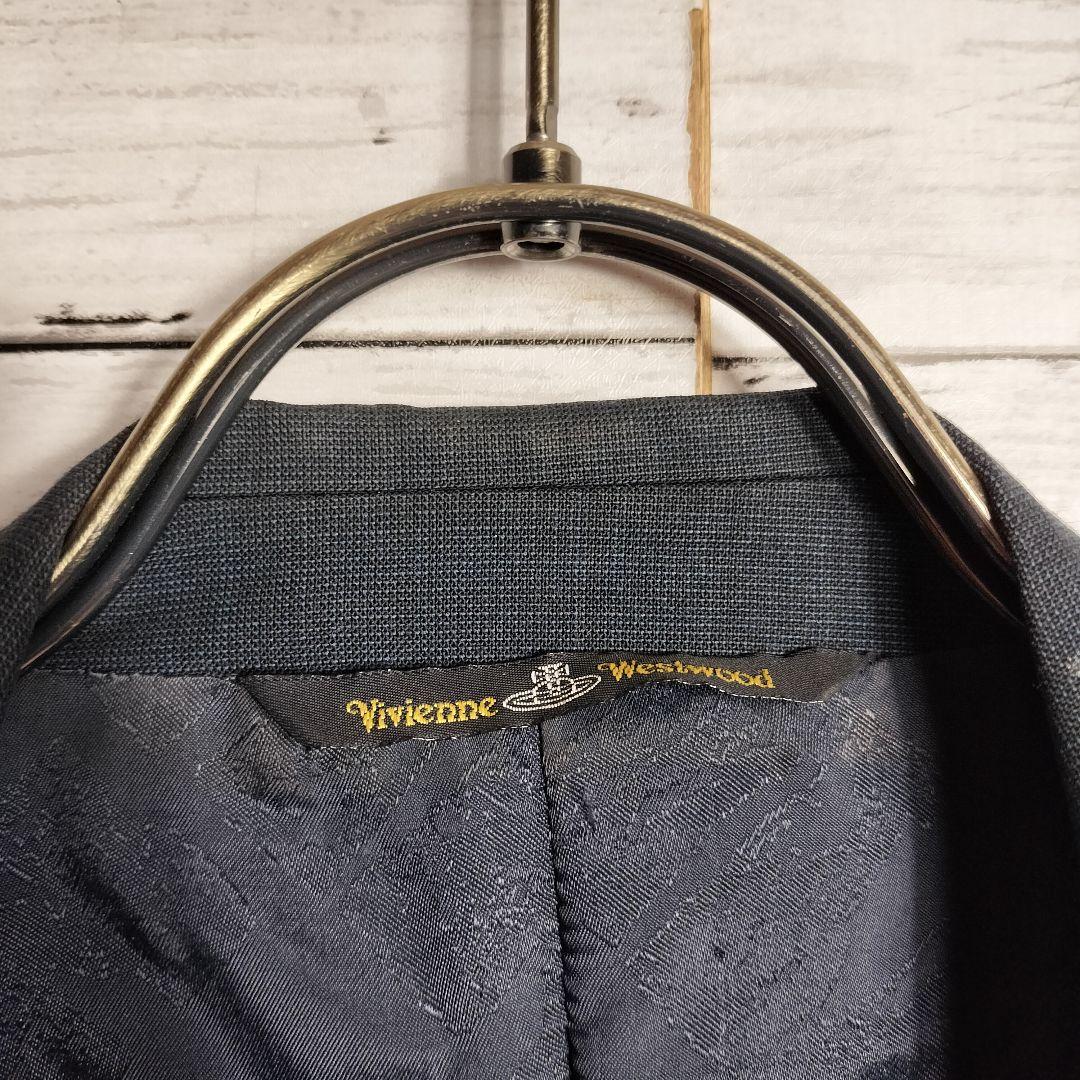 ヴィヴィアンウエストウッド ベスト テーラードジャケット ドッキング 裏地オーブ