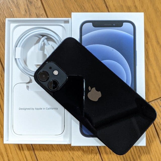 iPhone 12 mini ブラック 64 GB Softbank