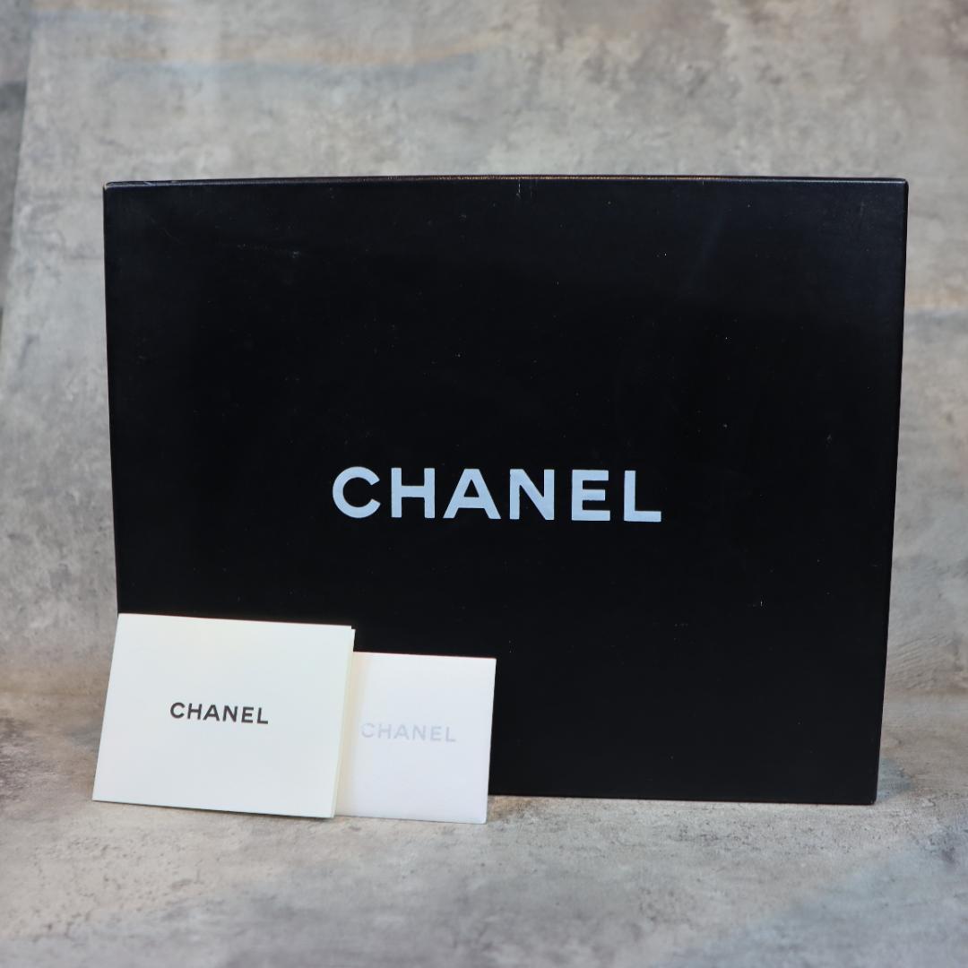 CHANEL シャネル ウェッジソール パンプス ココマーク スタッズ 箱付き