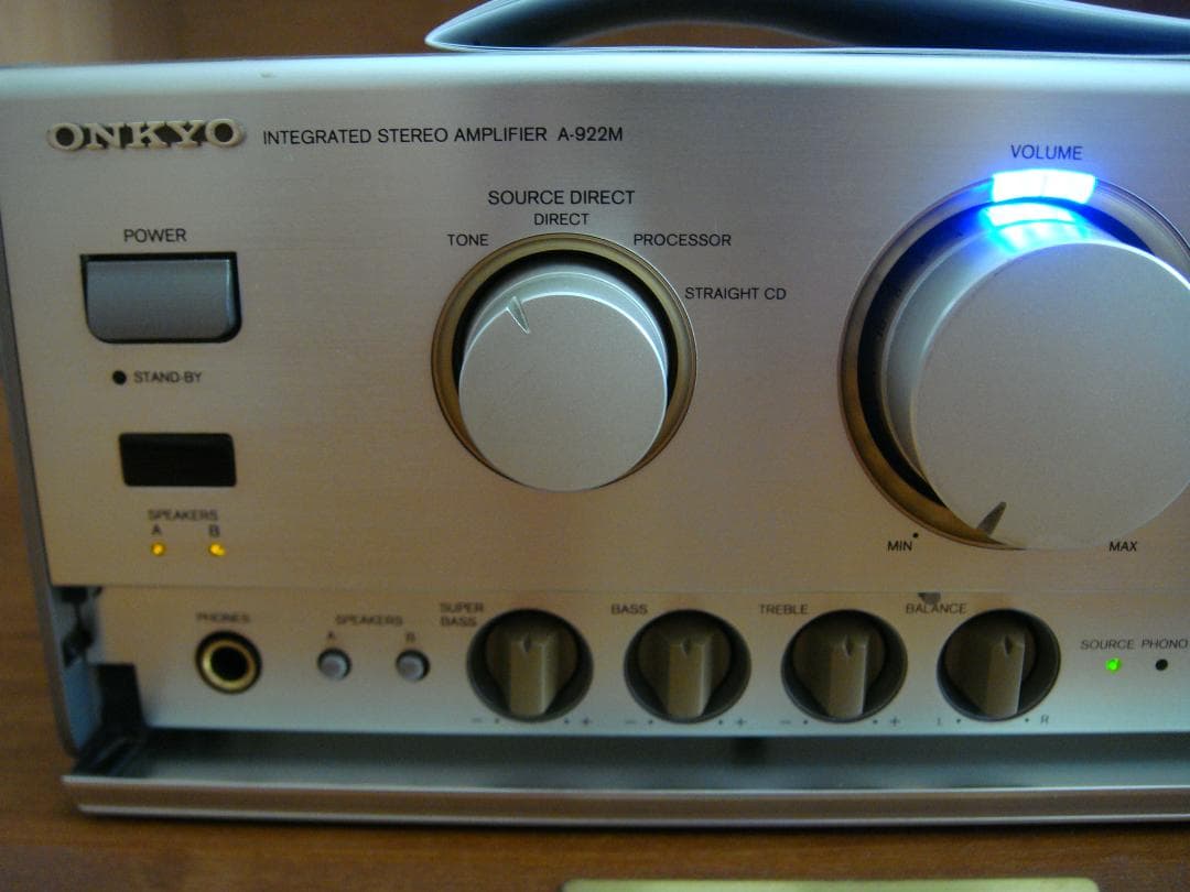 整備済 ONKYO オンキョー プリメインアンプ A-922M 取説付