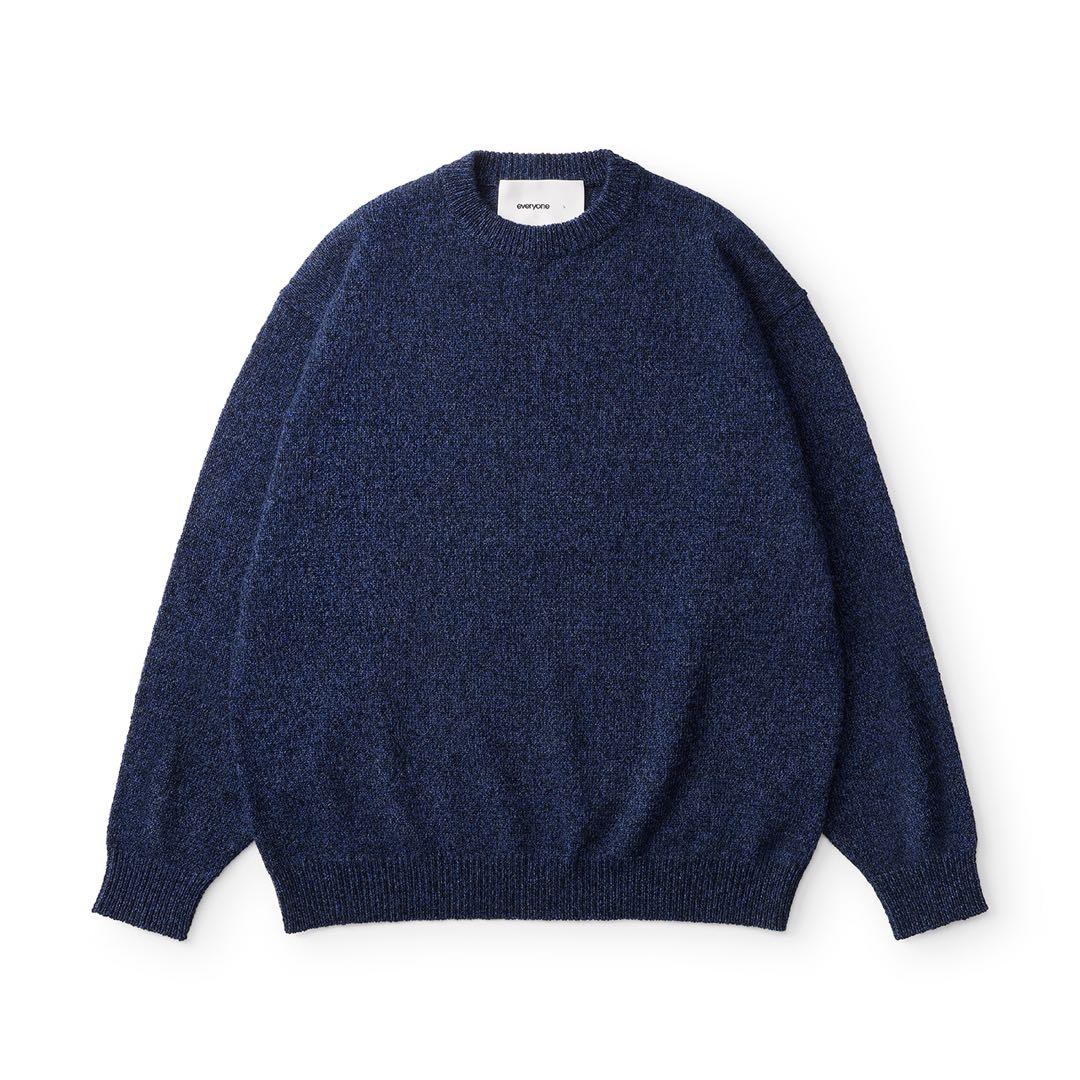 K*M様 everyone cashmere mix crew knit swe