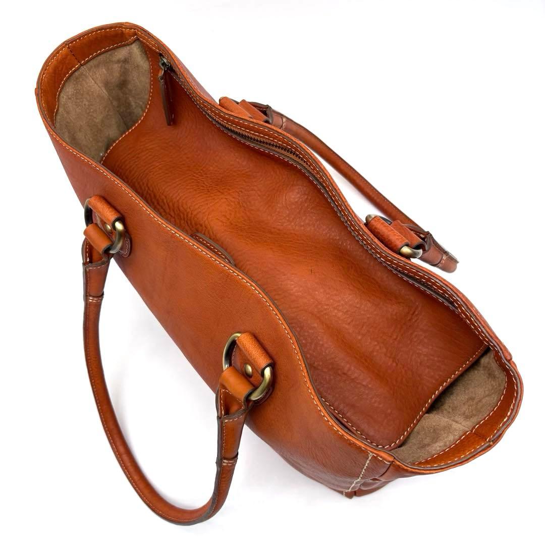 ✨美品✨ 土屋鞄　トーンオイルヌメ　ミディアム トート　シボ革　A4可