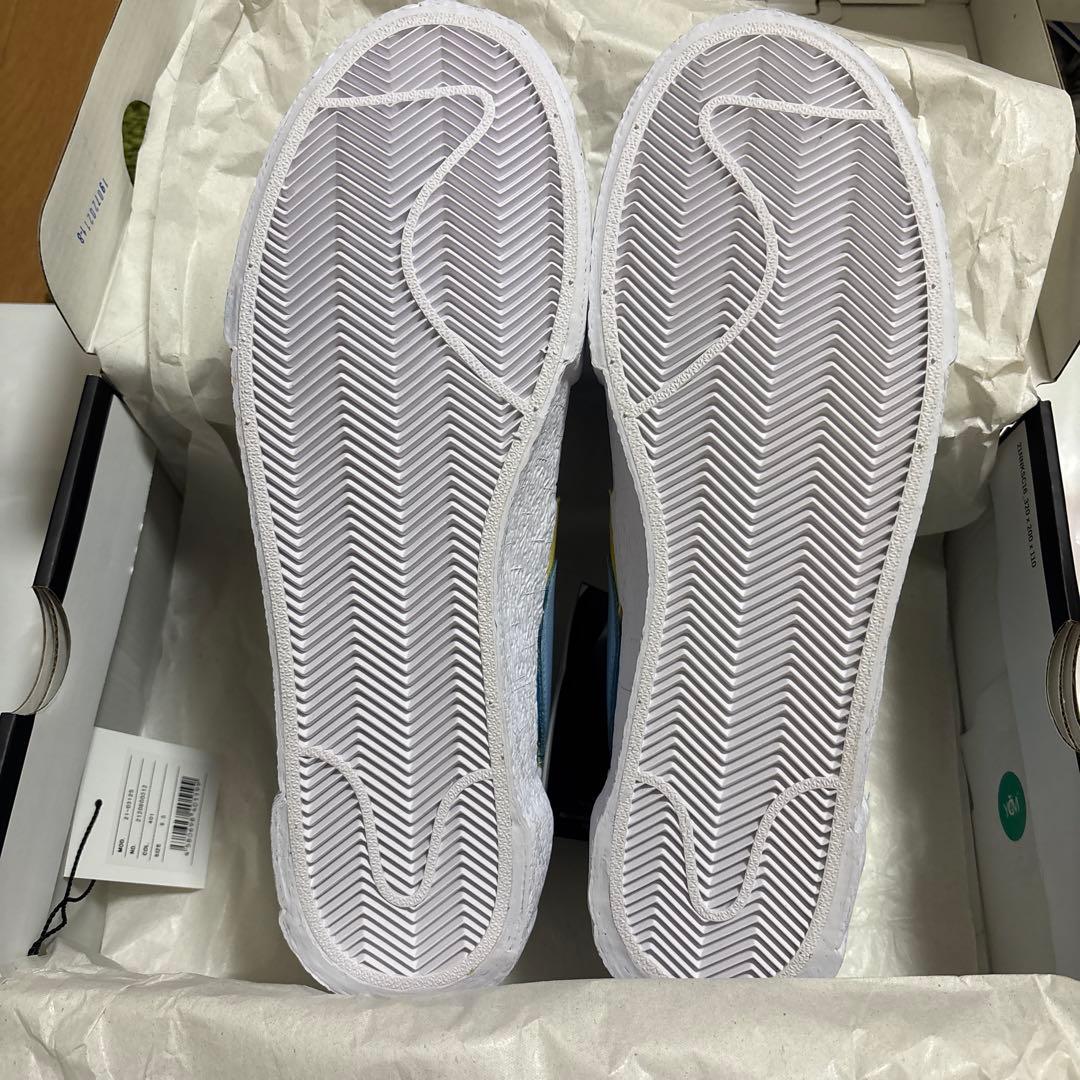 KAWS×sacai ×Nike Blazer Low Neptune Blue