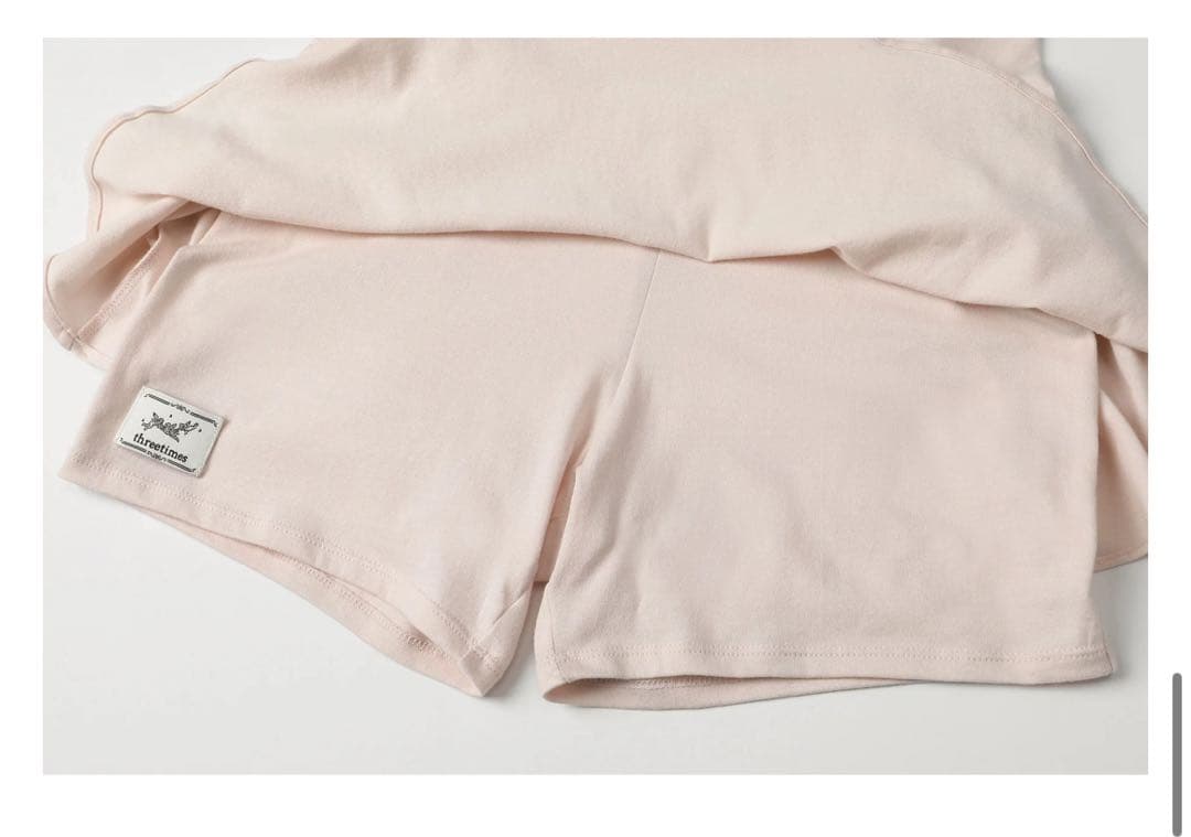 threetimes Organic dreamy dress ワンピース