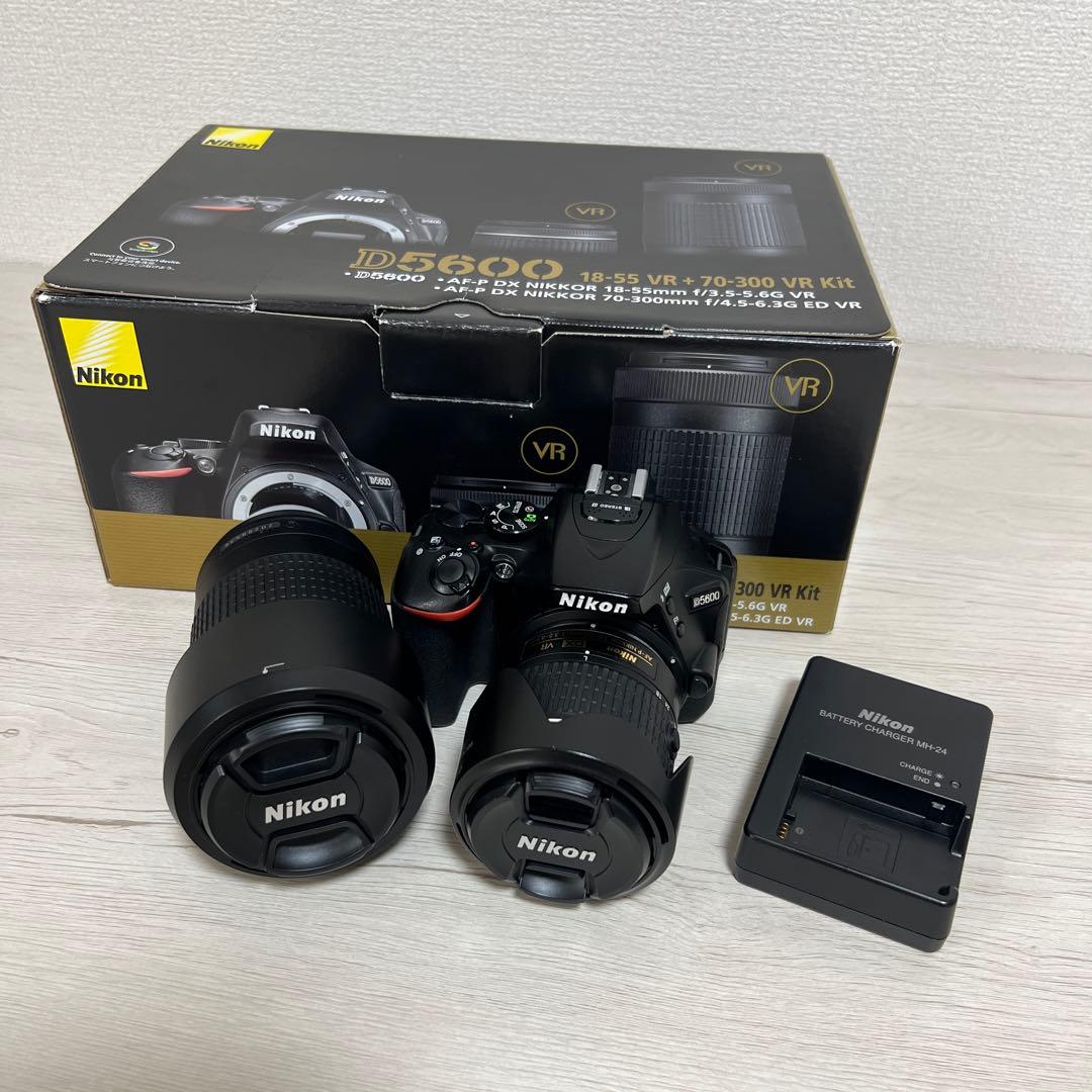 Nikon d5600 レンズキット 一眼レフ カメラ