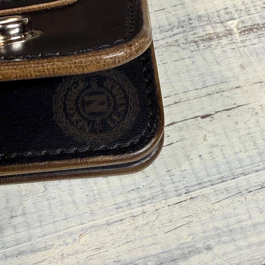 【トラッカーウォレット ロング 3層】ホースバット シルバー TALON