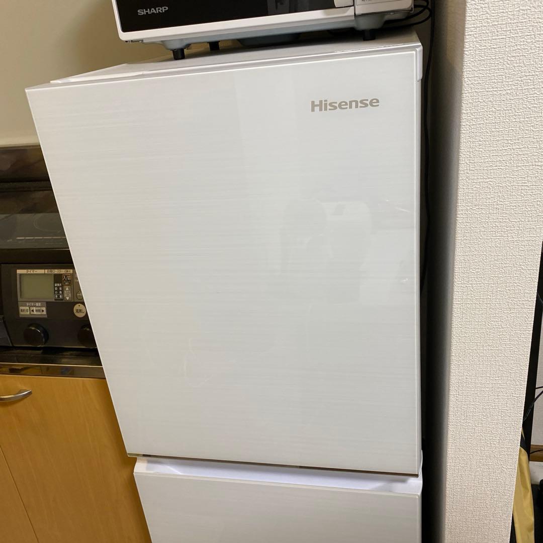 たのメル便8,600円込み⭐︎Hisense 冷蔵庫 HR-G13C-W 135L