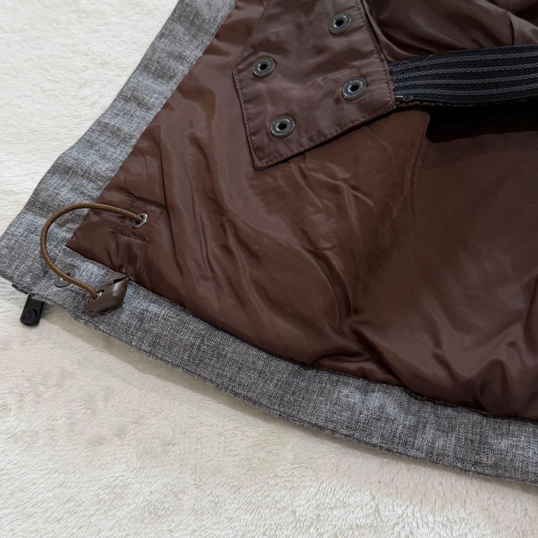 バートン MB COVERT JK サーモライト ドライライド 総柄 グレー L