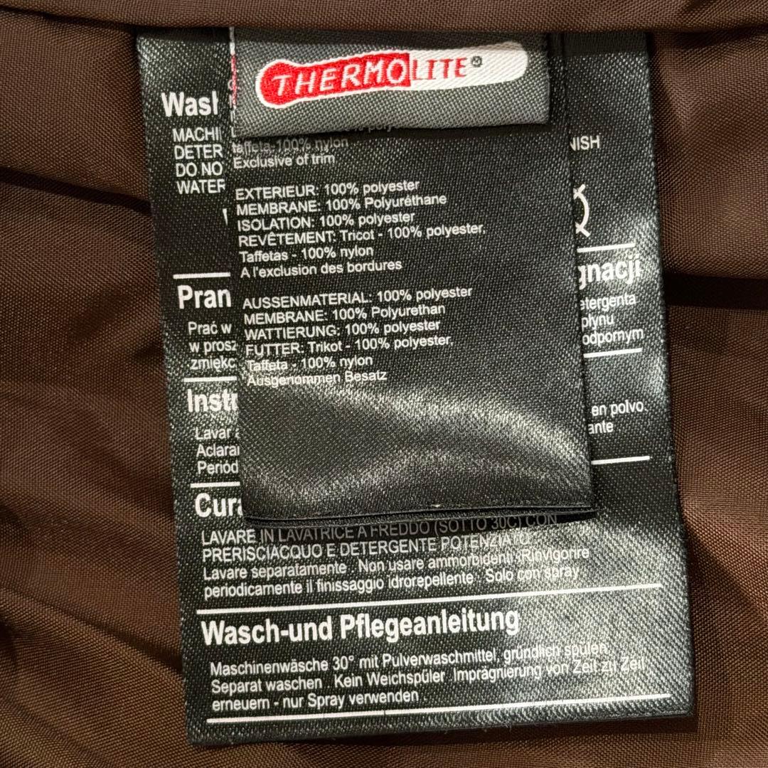 バートン MB COVERT JK サーモライト ドライライド 総柄 グレー L