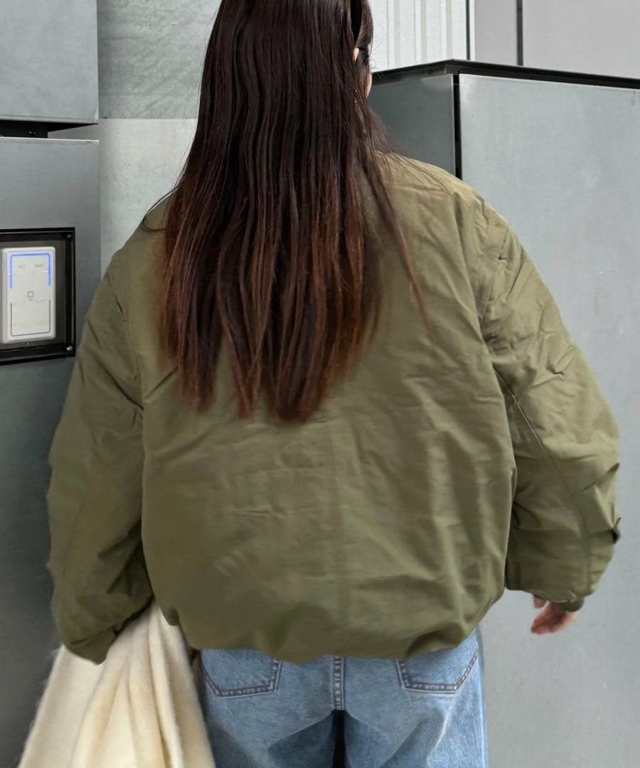 チャオパニックティピー BIGポケットスタンドワークアウター カーキ