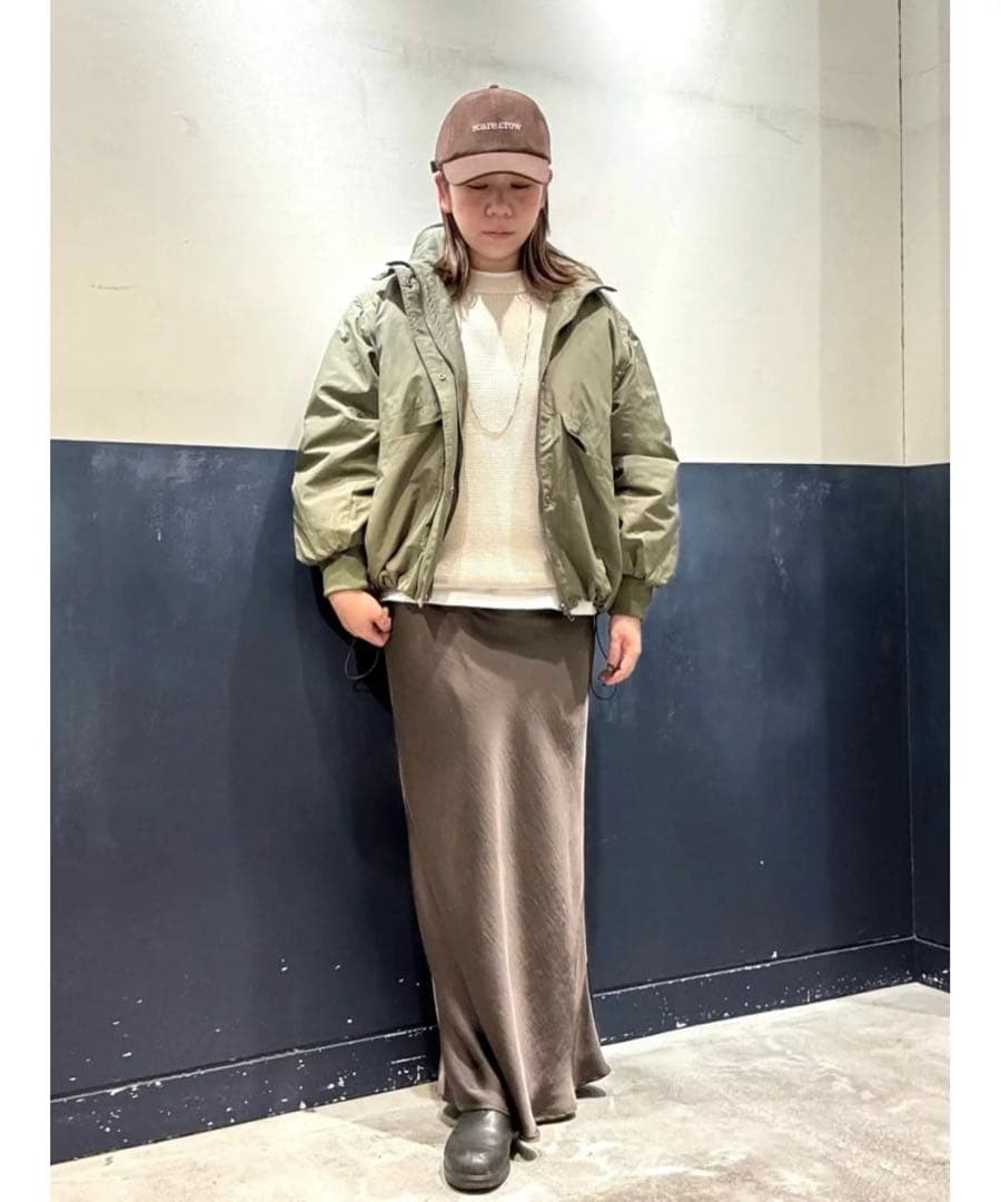 チャオパニックティピー BIGポケットスタンドワークアウター カーキ