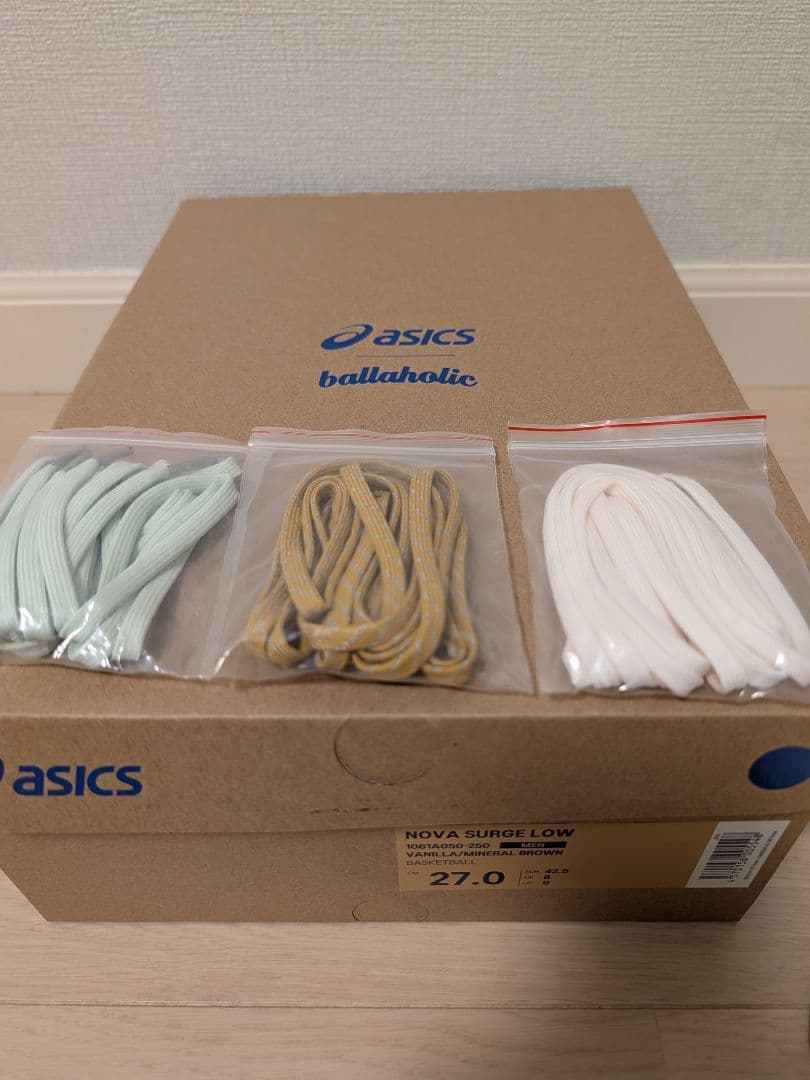 シューズ(男性用) ASICS NOVA SURGE LOW