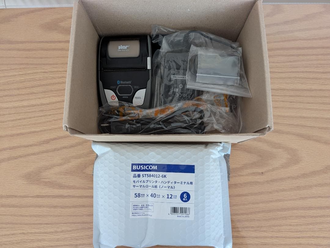 スター精密 レシートモバイルプリンター SM-S210I2-DB40 JP