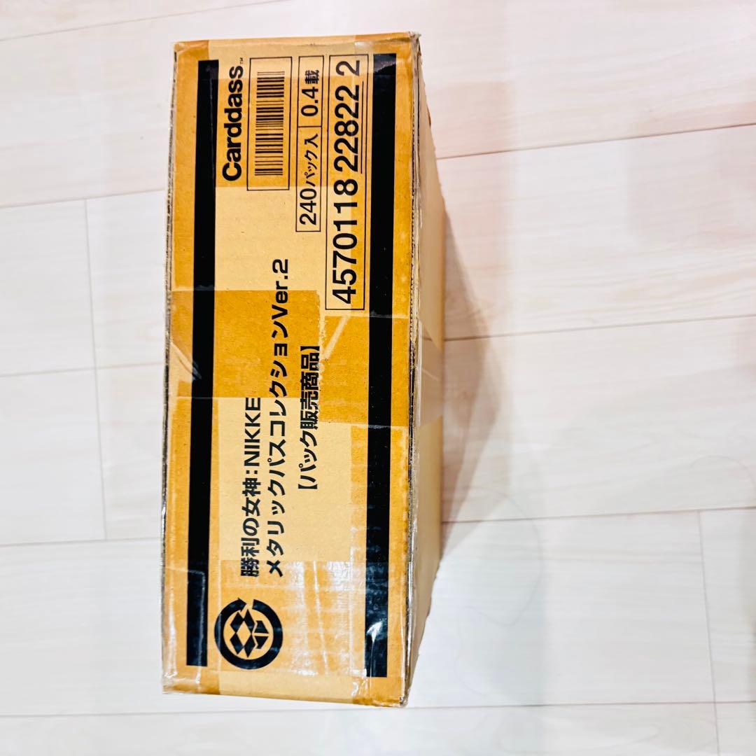 【未開封カートン】 勝利の女神：NIKKE メタリックパスコレクションVer.2