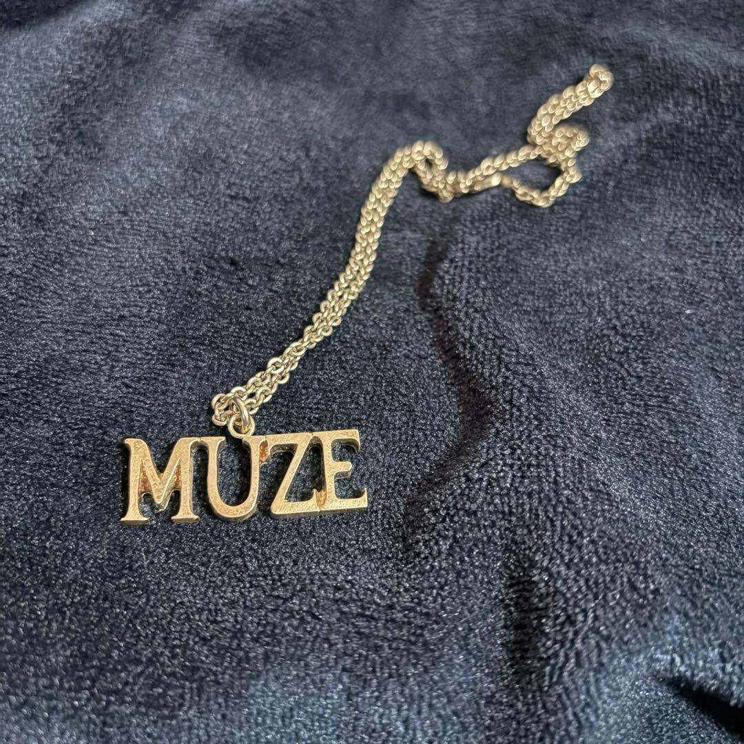 MUZE ロゴネックレス
