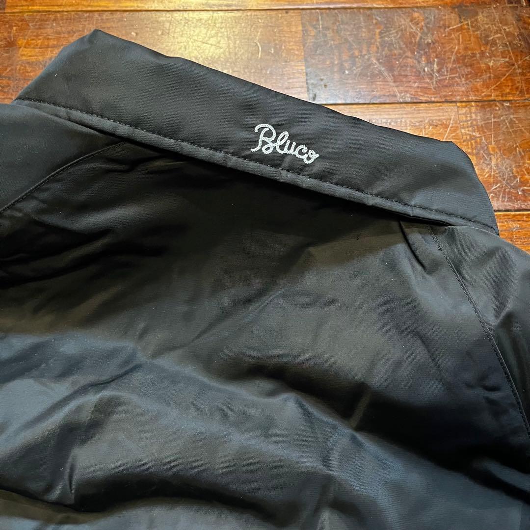 BLUCO/ブルコ　ボアコーチジャケット　ブラック XL