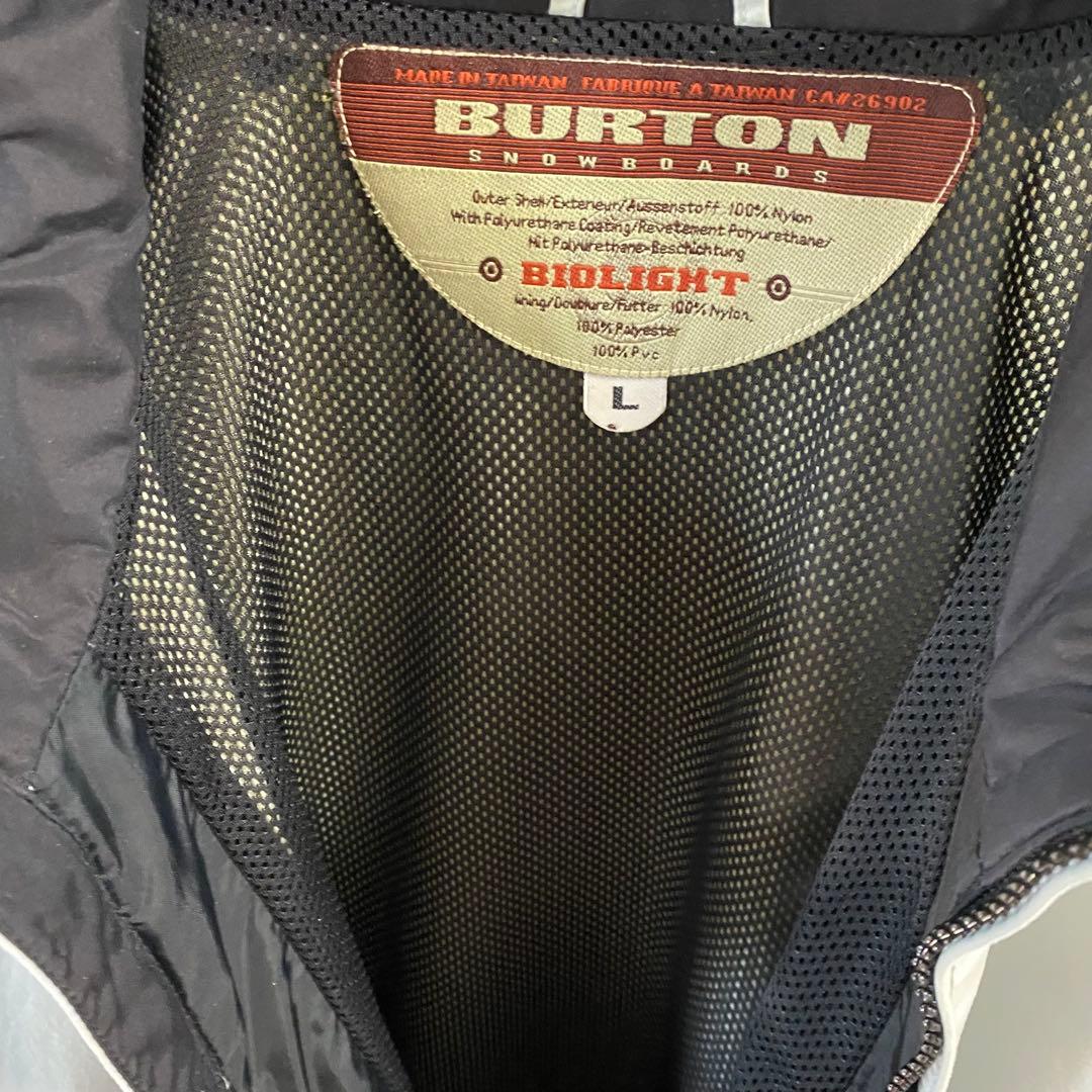 BURTON バートン　90sハーフジップウインタージャケット　ミネラルグレー