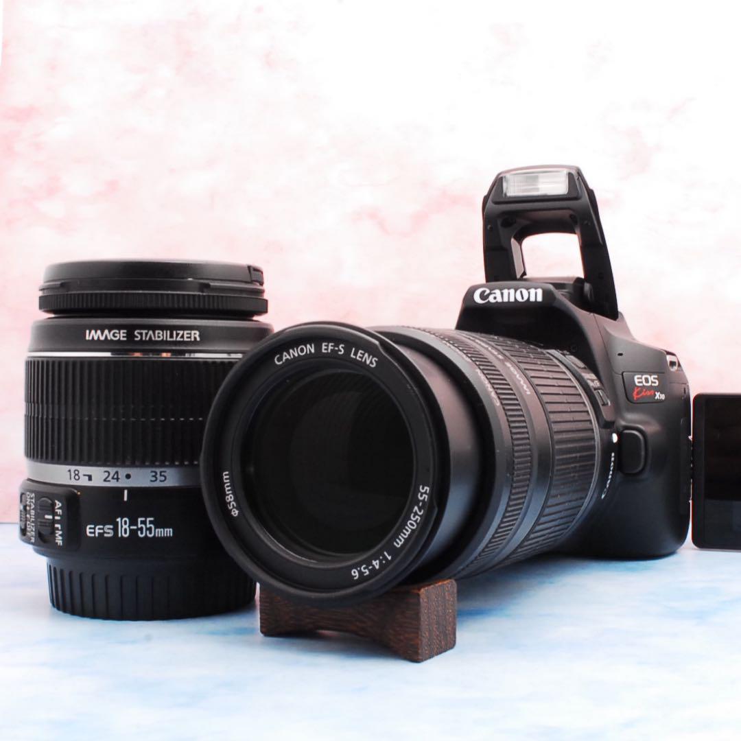 Canon Kiss X10◎一眼レフカメラ◎手ぶれ補正レンズ◎Wi-Fi