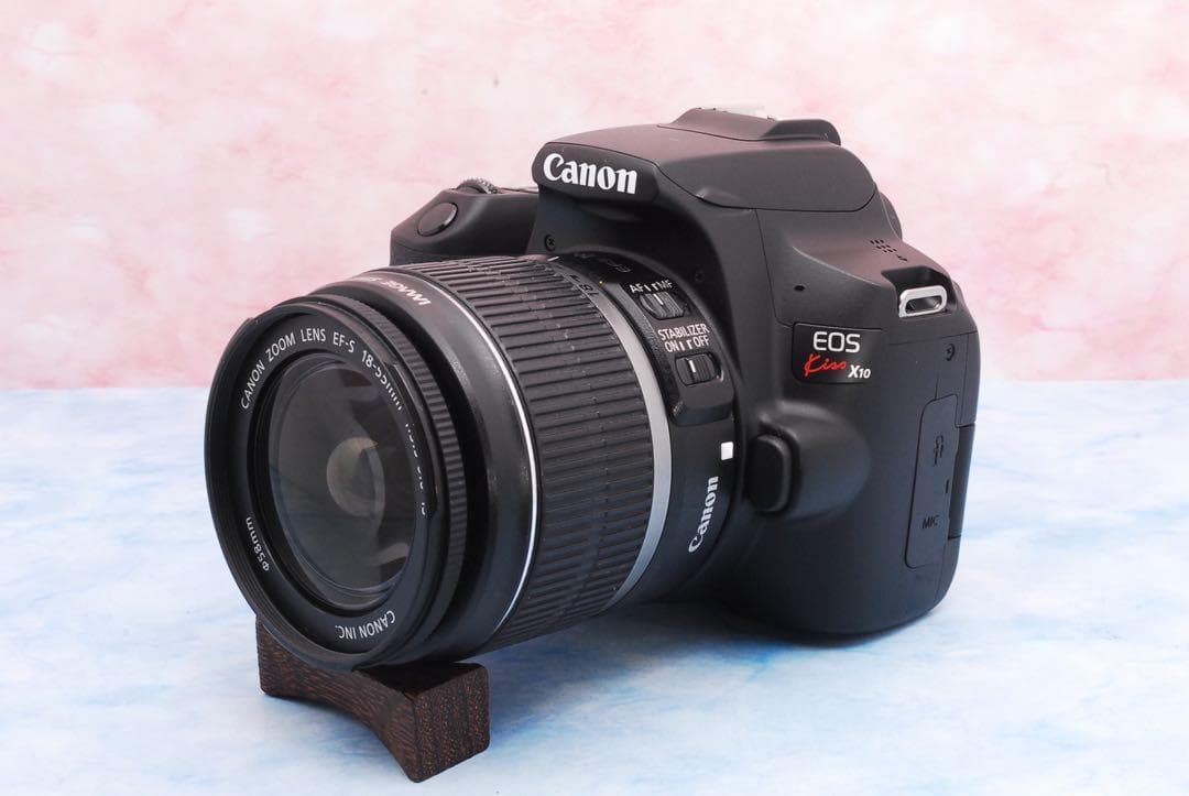 Canon Kiss X10◎一眼レフカメラ◎手ぶれ補正レンズ◎Wi-Fi