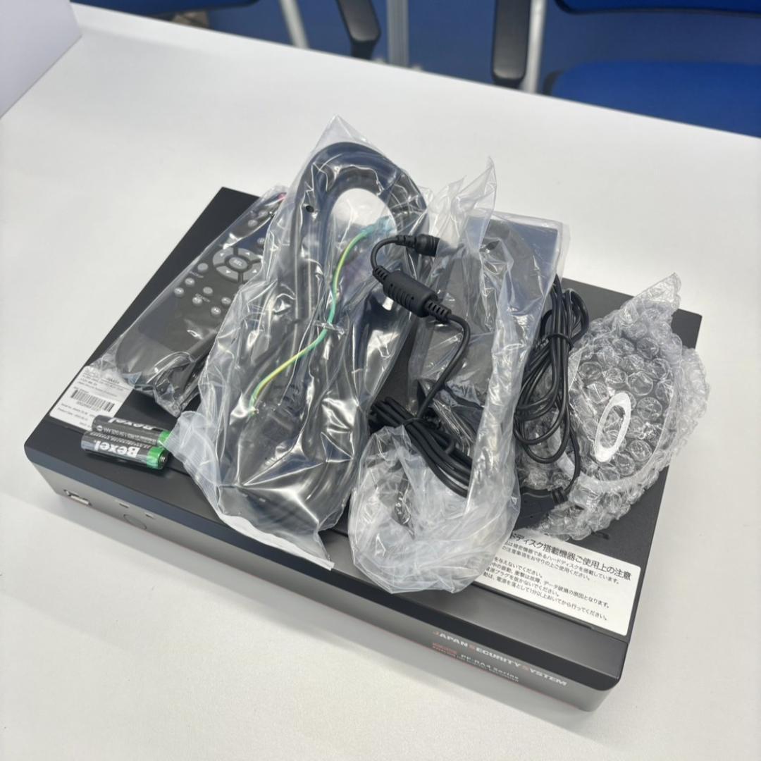 日本防犯システム デジタルレコーダ PF-RA404 防犯カメラレコーダー