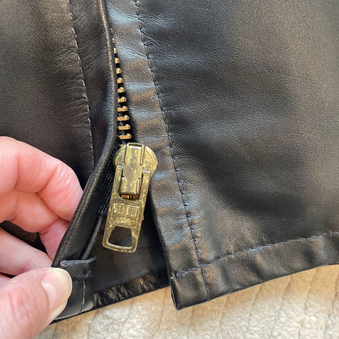 ショット　Schott ライダースジャケット　38
