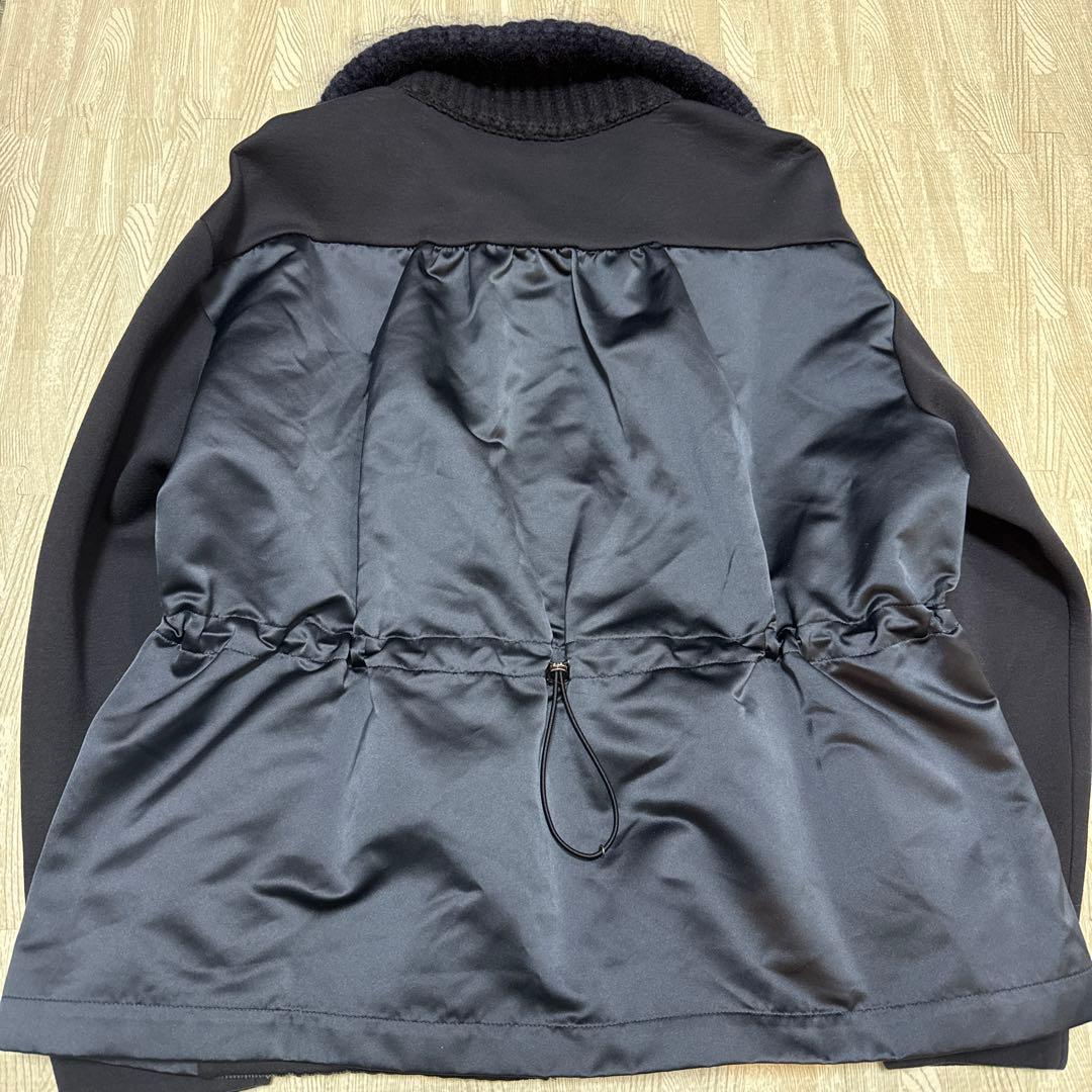 MONCLER ナイロン カーディガン ニット レディース ジャケット