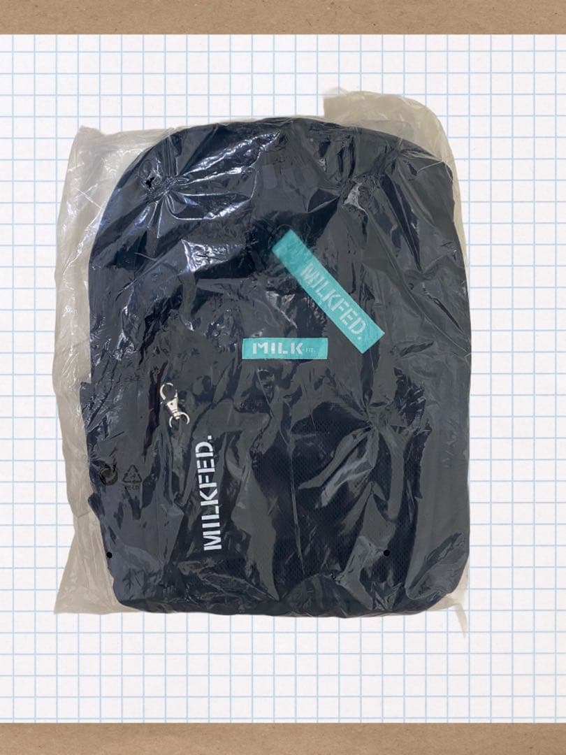 新品　限定品　MILKFED. ミルクフェド　バックパック　ライトグリーン