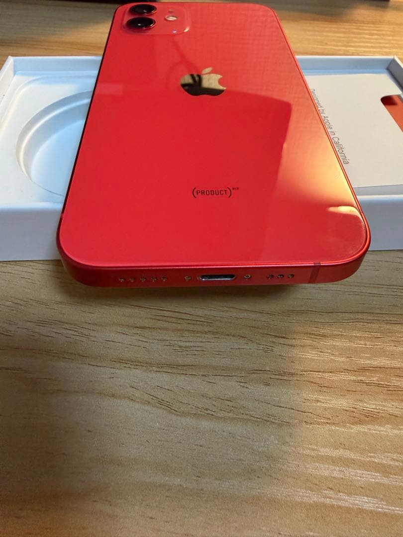 携帯電話本体 iPhone 12 (PRODUCT RED) 128GB
