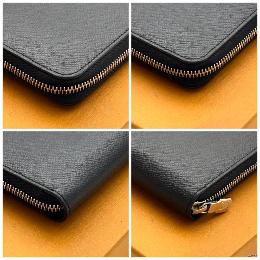 【現行 未使用に近い】ルイヴィトン タイガ ノワール ジッピーオーガナイザー