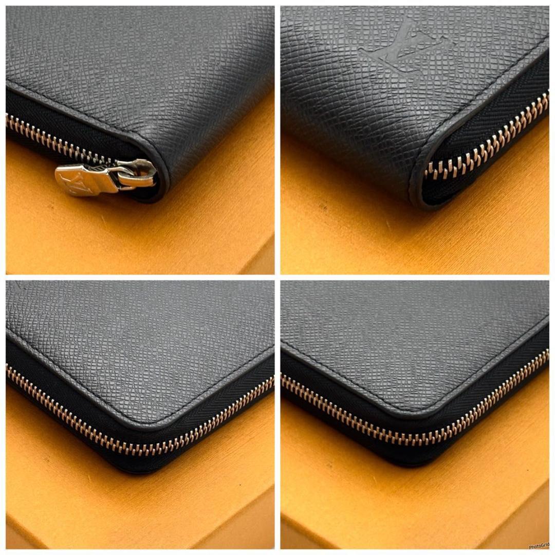 【現行 未使用に近い】ルイヴィトン タイガ ノワール ジッピーオーガナイザー