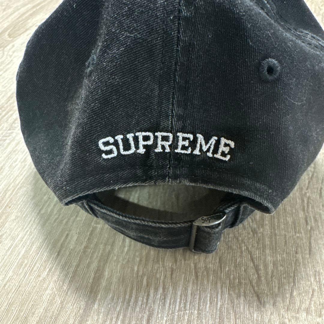Supreme Pigment Sロゴ ブラックキャップ