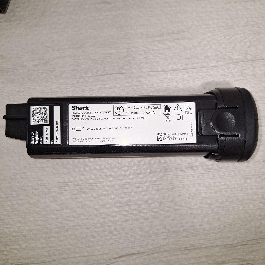 早い者勝ち☆シャーク コードレス クリーナーCS401JRB予備バッテリー付