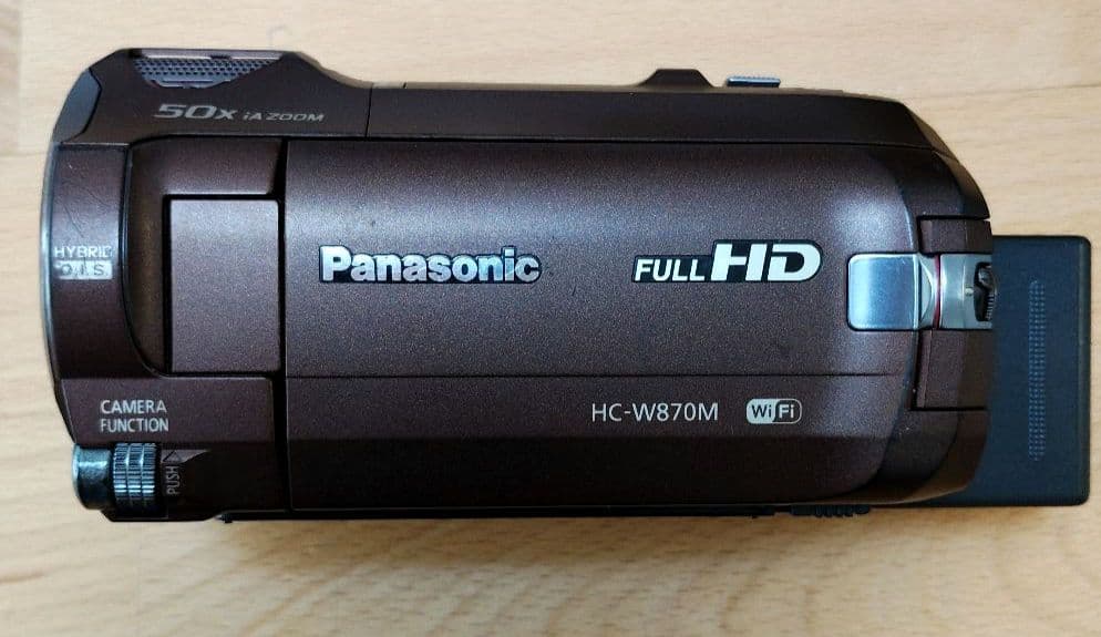 パナソニック　ハイビジョンビデオカメラ　HC-W870M
