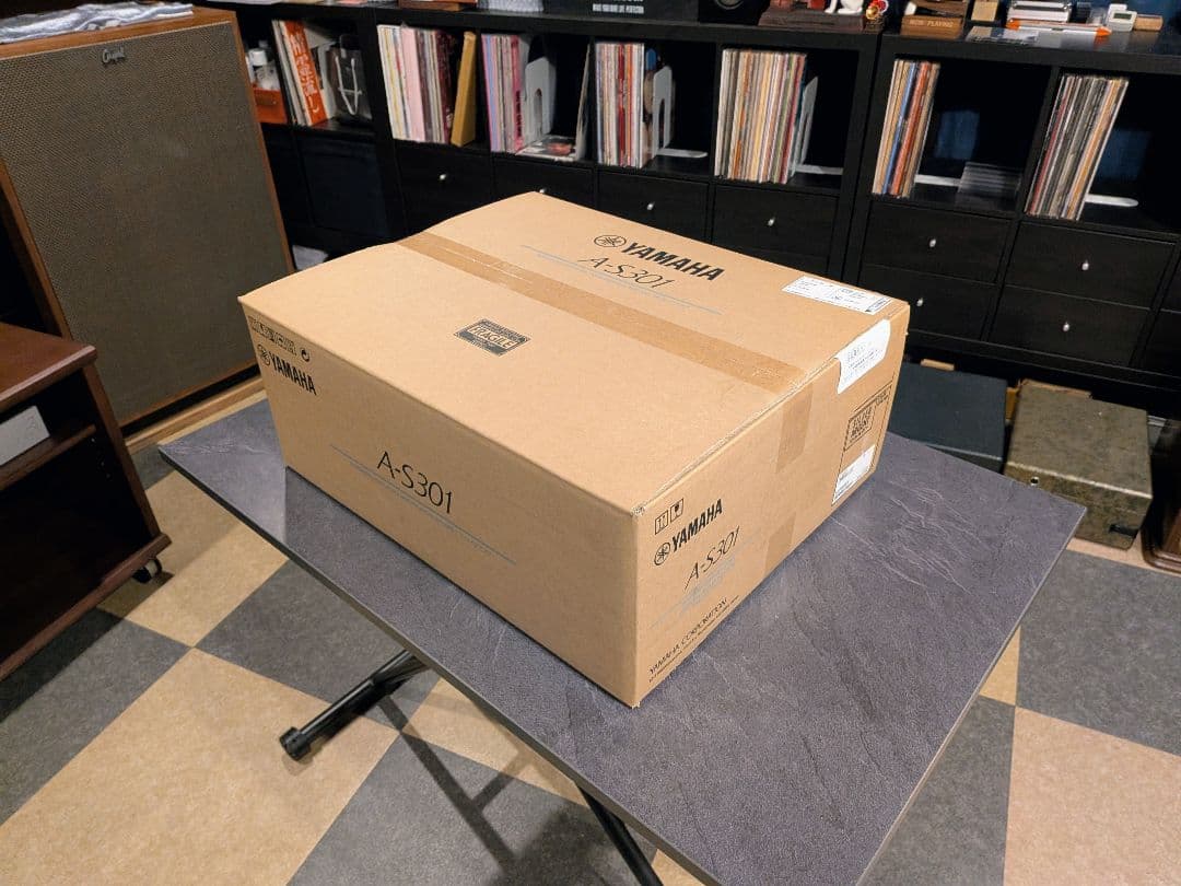新品同様 YAMAHA A-S301 プリメインアンプ シルバー 2025年製