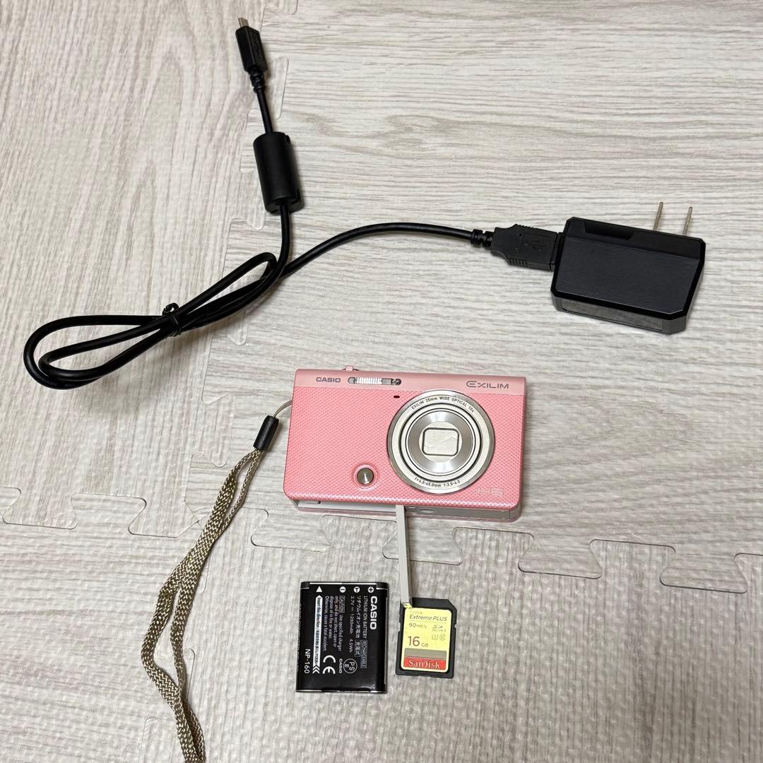 CASIO EXILIM EX-ZR70｜動作良好｜付属品完備｜SD16GB付