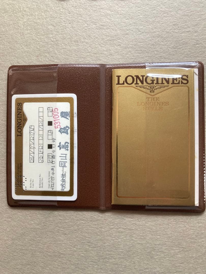 ロンジン婦人用腕時計