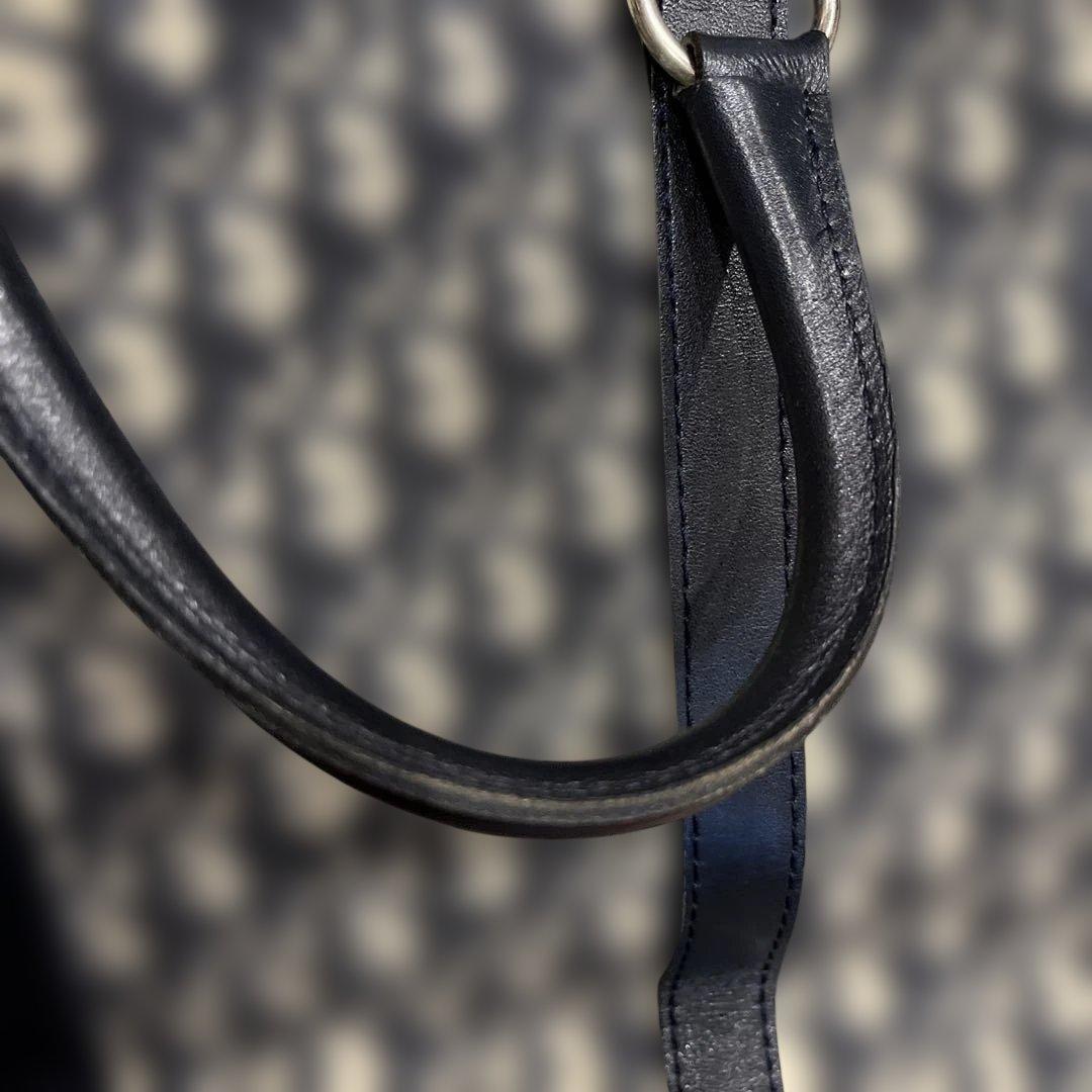 ディオール　ハンドバッグ　トロッター柄　ジャガード　ヴィンテージ　金具