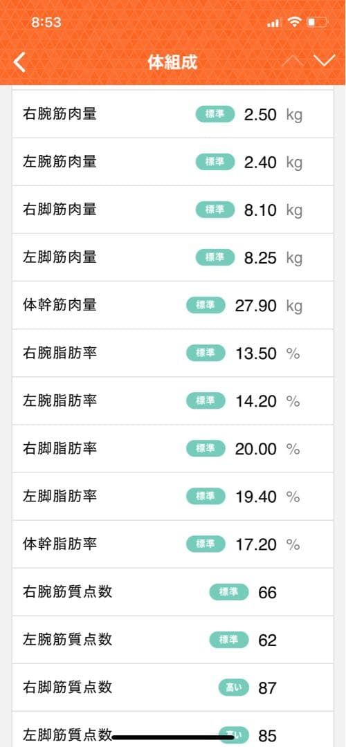 N*i様 タニタ Innerscan Dual 体重計 200kg