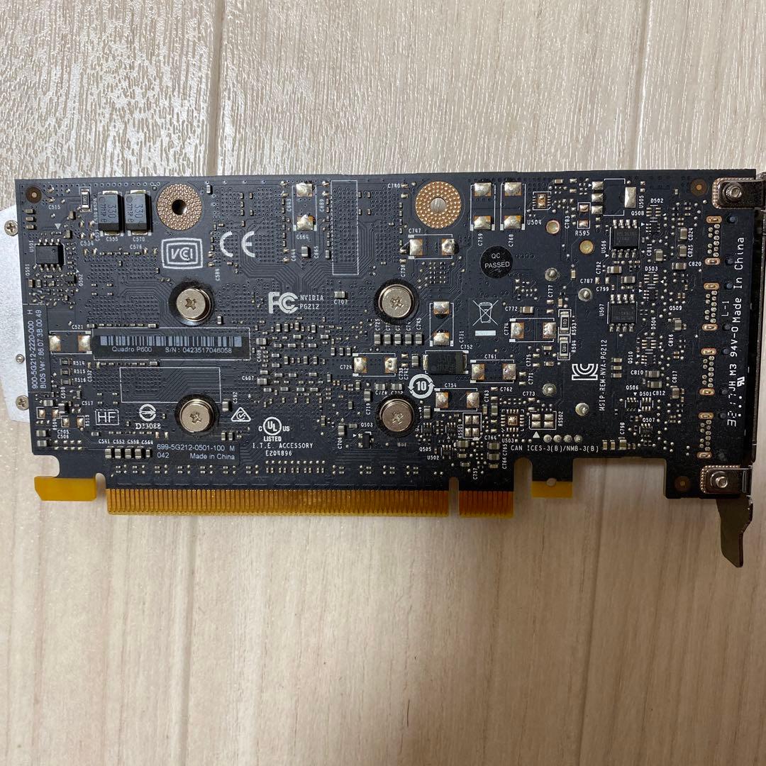m*o様 NVIDIA QUADRO P1000 4個/P600-1個 510-