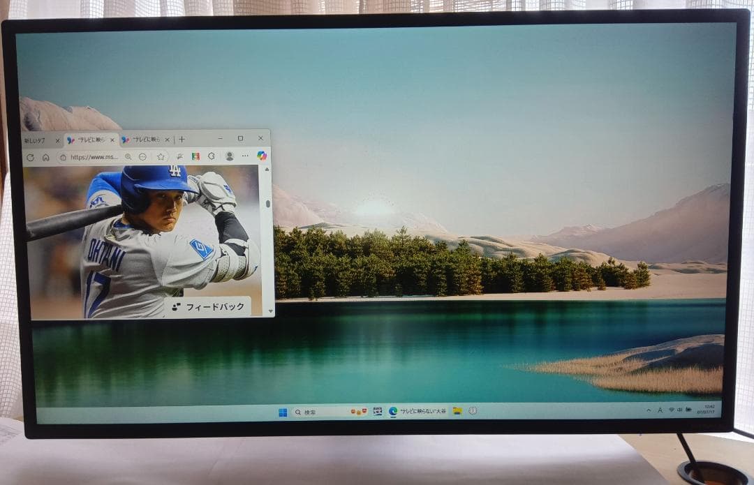 中古、動作品、画面小キズ有り、LCD-MQ322XDB WQHD 31.5型