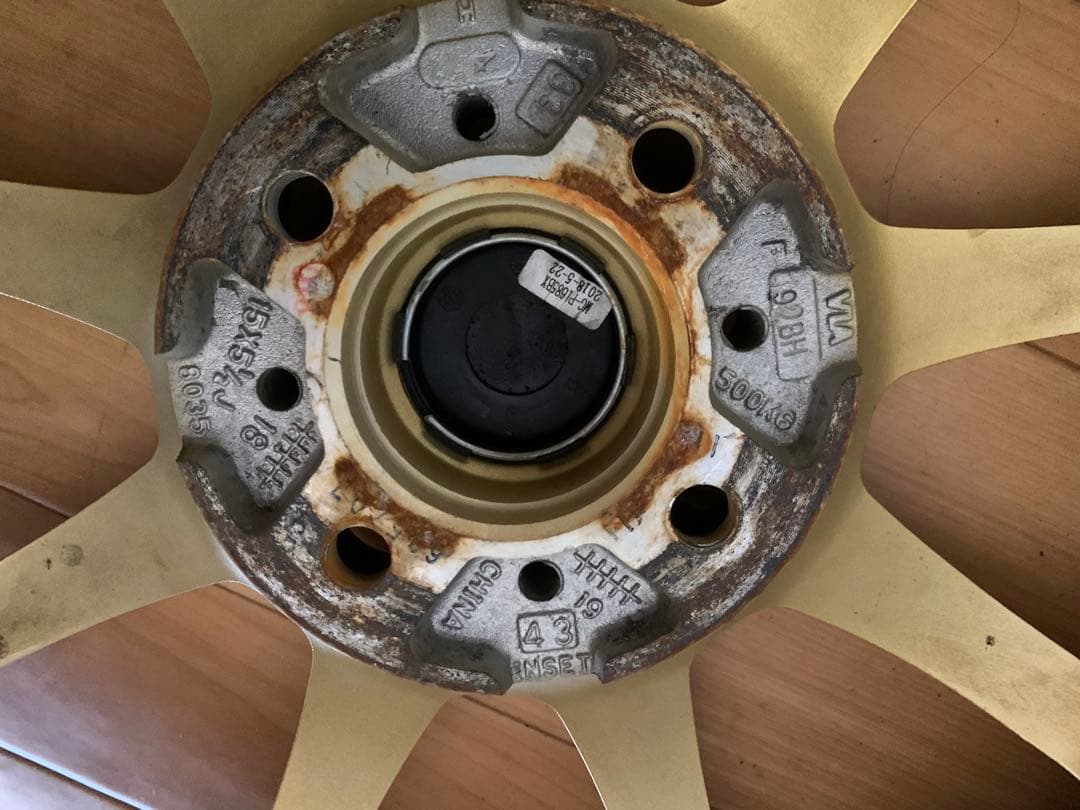 クロススピード15インチ5.5J+43 4穴　175/65R15 *最終値下げ*